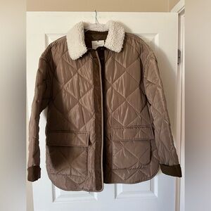 Lucky Brand Quilted Puffer Coat